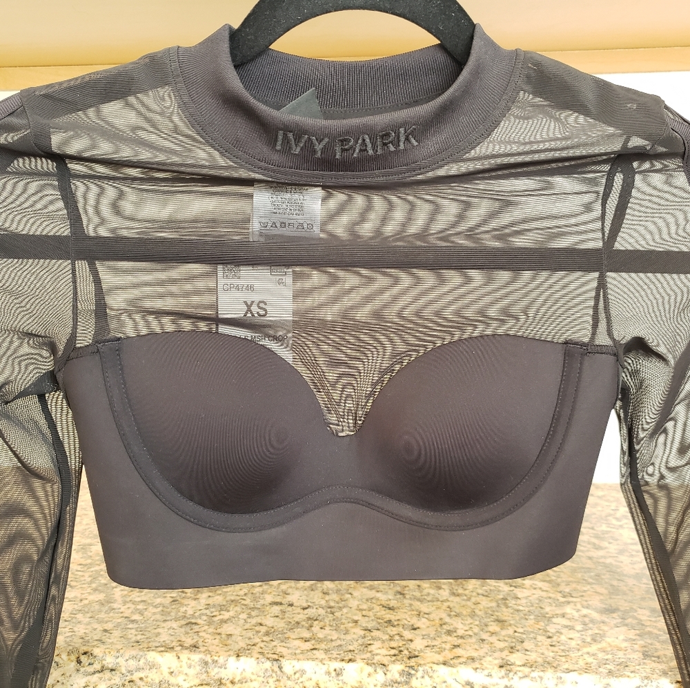 Adidas Ivy Park LS MSH CROP Black. Surprise 🎁!